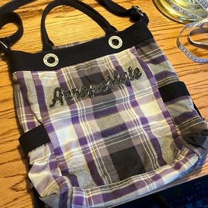 Aeropostale plaid bag